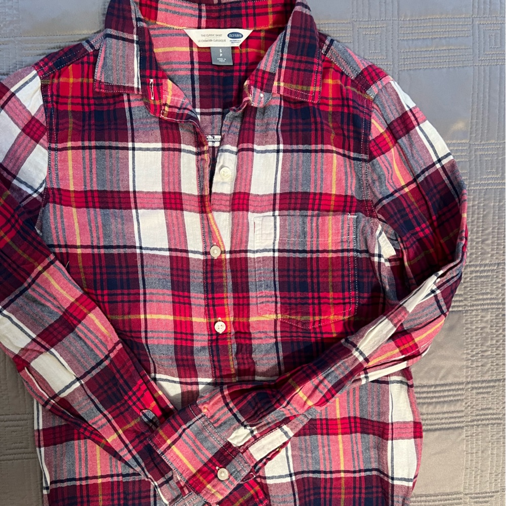 Old Navy Classic flannel shirt.